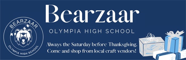 Olympia High School BearZaar - 11/18/2023 - Olympia, WA